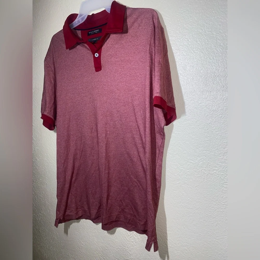 Banana Republic Maroon Polo Shirt
